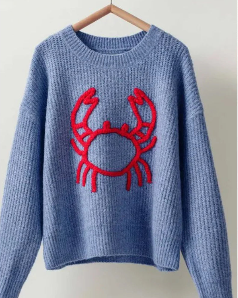 Chunky Crab Knit Sweater
