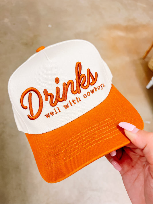Drinks Well With Others-Orange