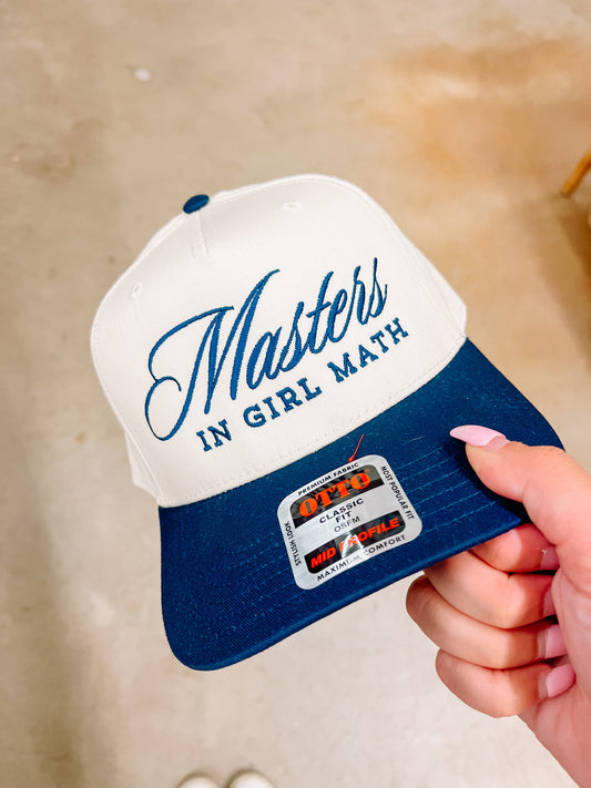 Masters In Girl Math Trucker