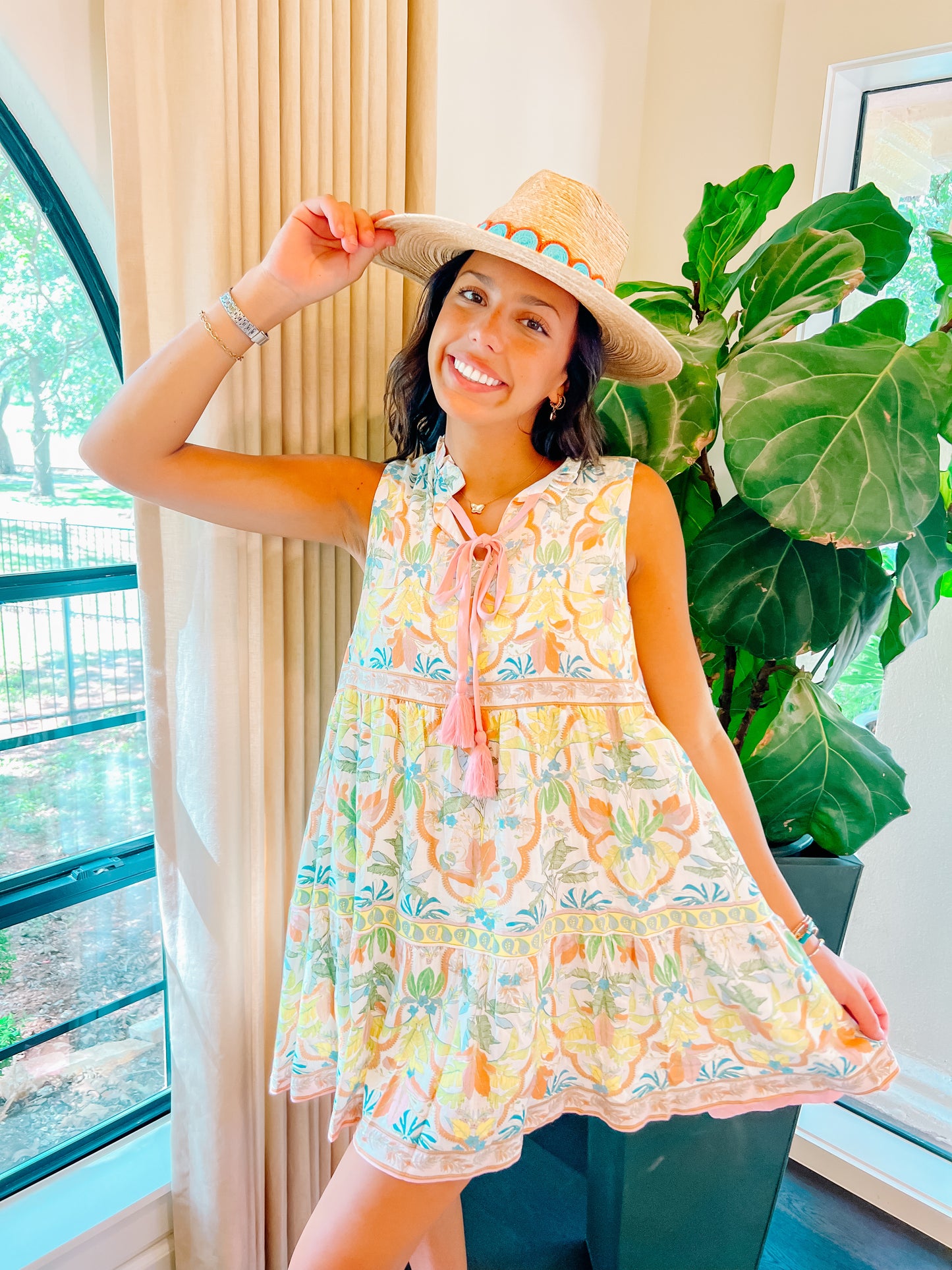 Summer Lovin' Patterned Dress