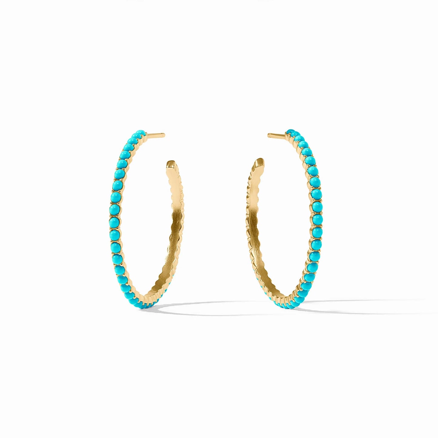Turquoise Juliet Hoop