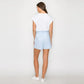 Ruffle Stripe Skort-Blue
