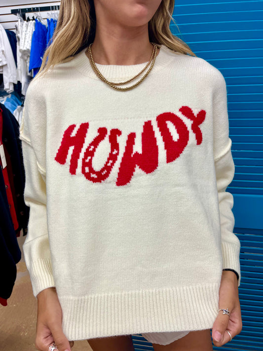 Howdy Knit Sweater