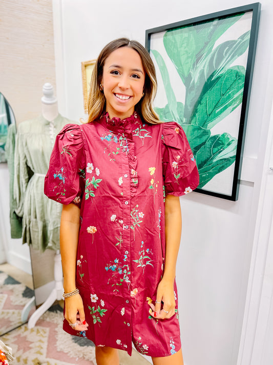 The Berry Blossom Dress