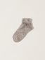 Cozychic Heathered Tennis Socks-Nickel