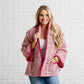 Bridget Tweed Jacket-Multi Pink