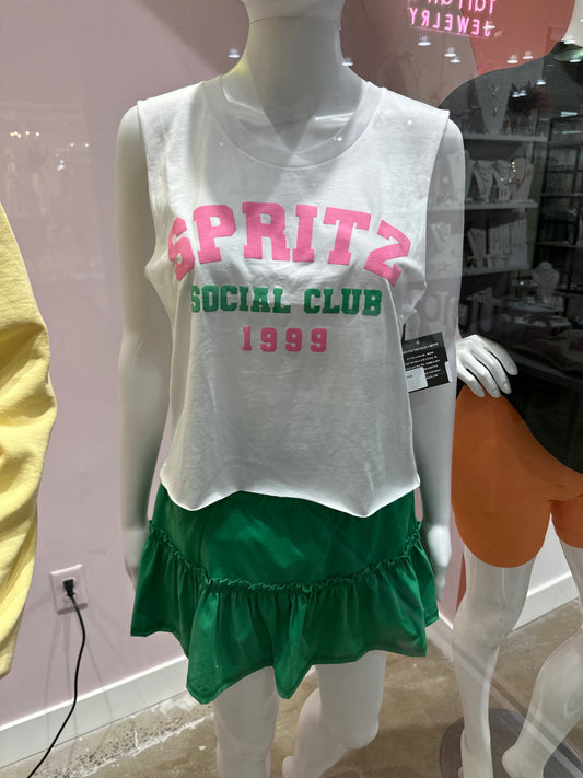 Spritz Social Club 1999 Puff Print Tank