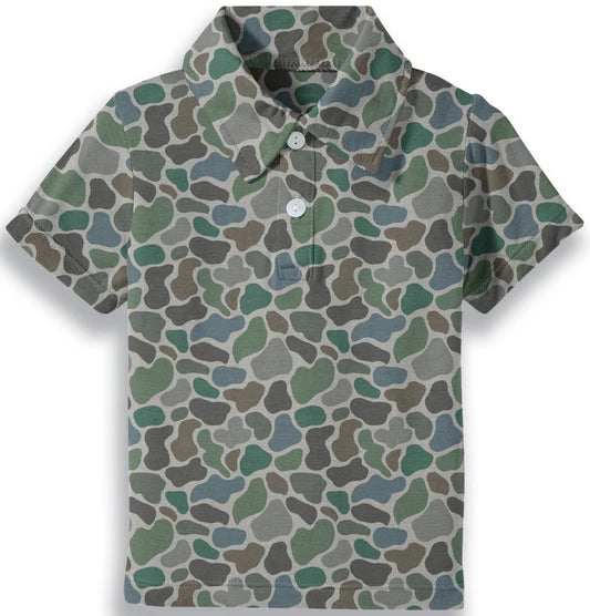 Camo Polo Shirt