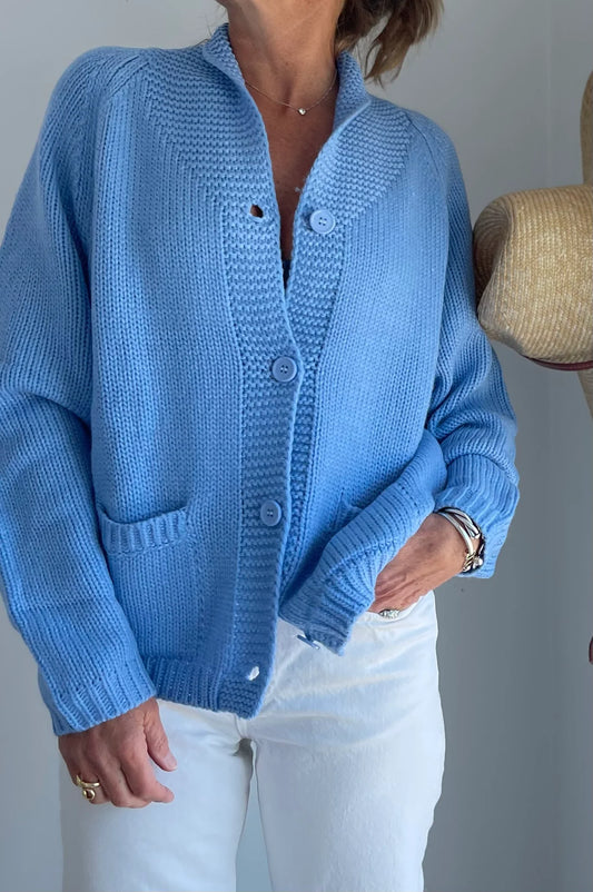 Heart Beach Vintage Cardigan Sweater