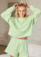 Green Striped Set