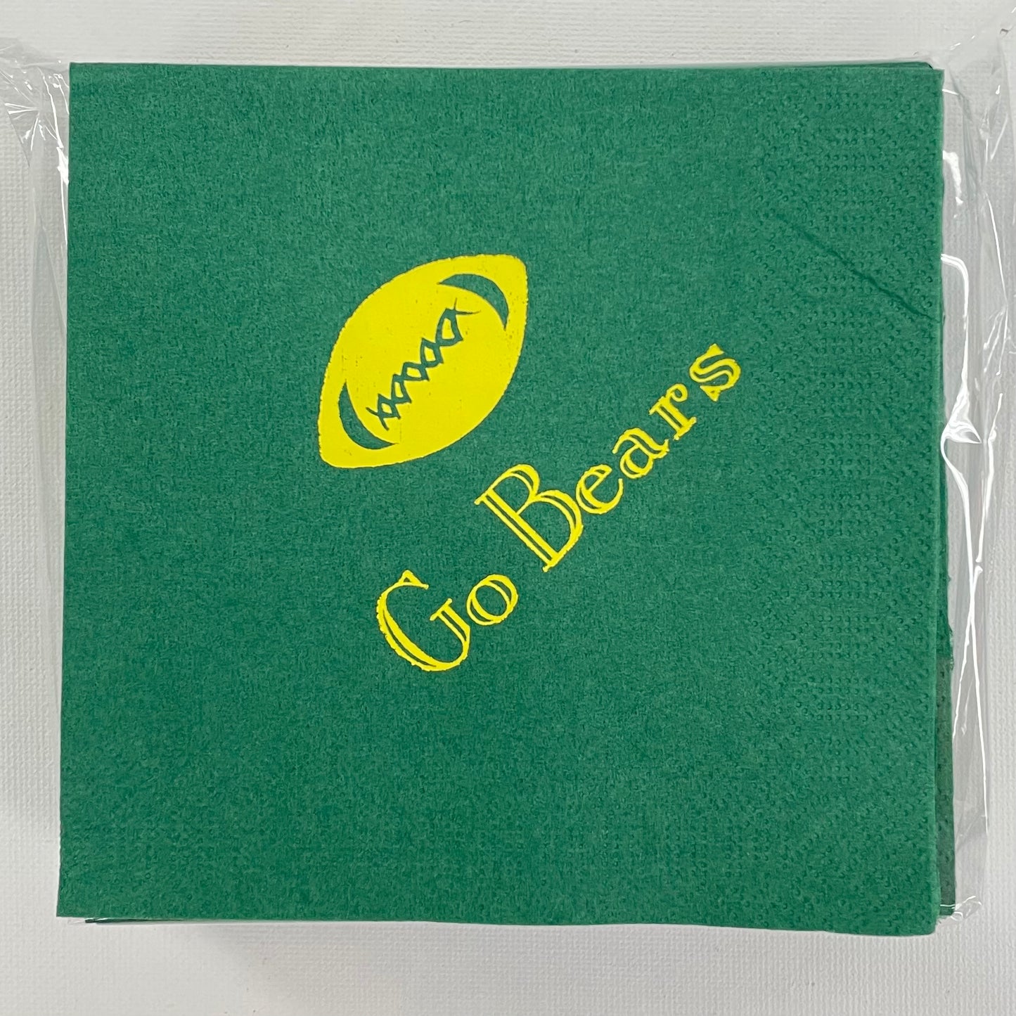 "Go Bears" Cocktail Napkins