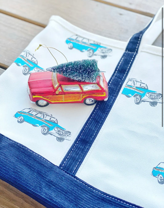 Winter Wagoneer Tote