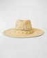 Ollie Pearly Straw Fedora