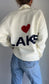 Heart Lake Vintage Cardigan Sweater