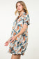 Bonnie Abstract Print THML Dress