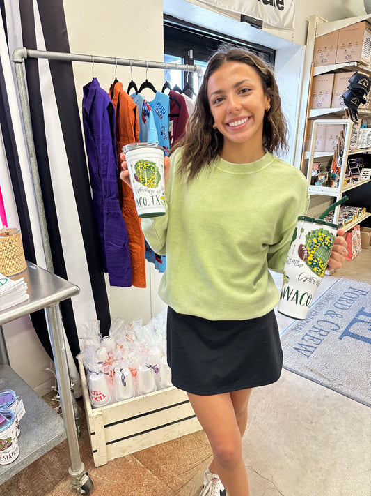 Key Lime Corded Crew