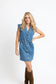 Denim Utility Pocket Dress