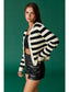 Mia Striped Cardigan