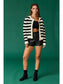 Mia Striped Cardigan