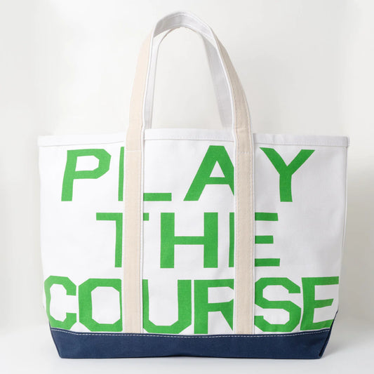 Play The Course Canvas Bag