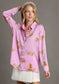 Color Me Cheetah Shirt - Pink Mauve