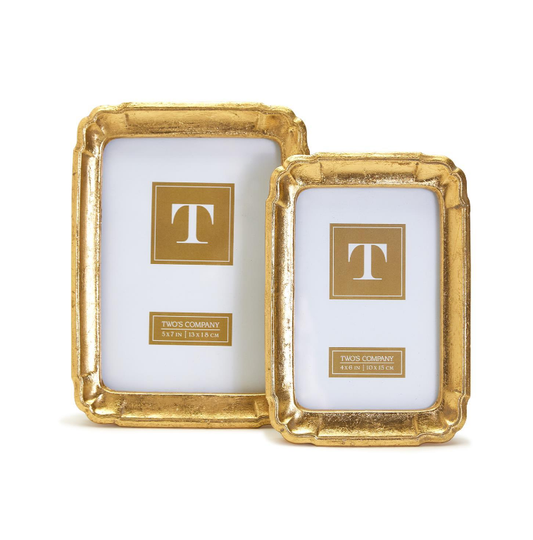 Bonheur Gold-Leaf Photo Frame