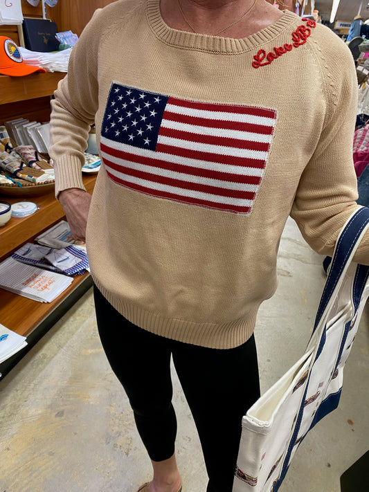 Flag Sweater LBJ