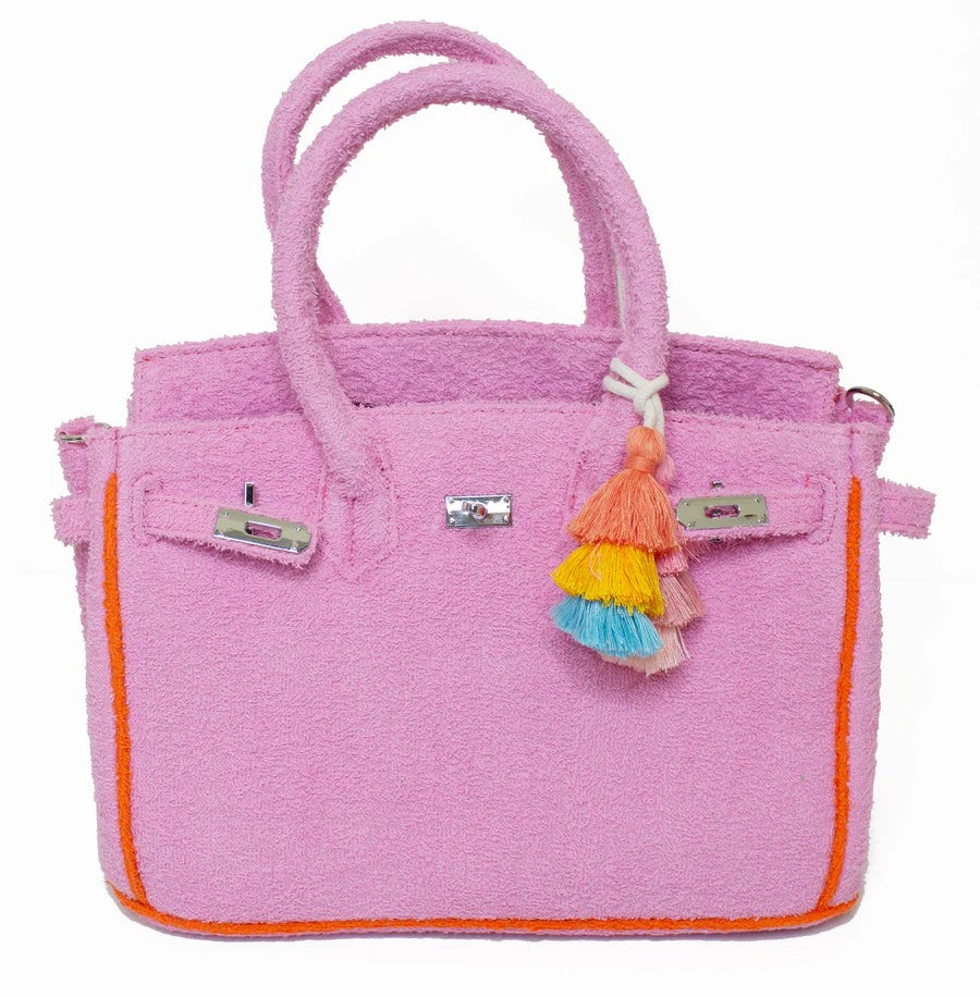 Seaside Terry Tote - Bubblegum Small