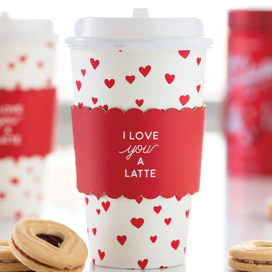 Love You A Latte To-Go Cup Set