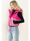 Pink Fleece Vest