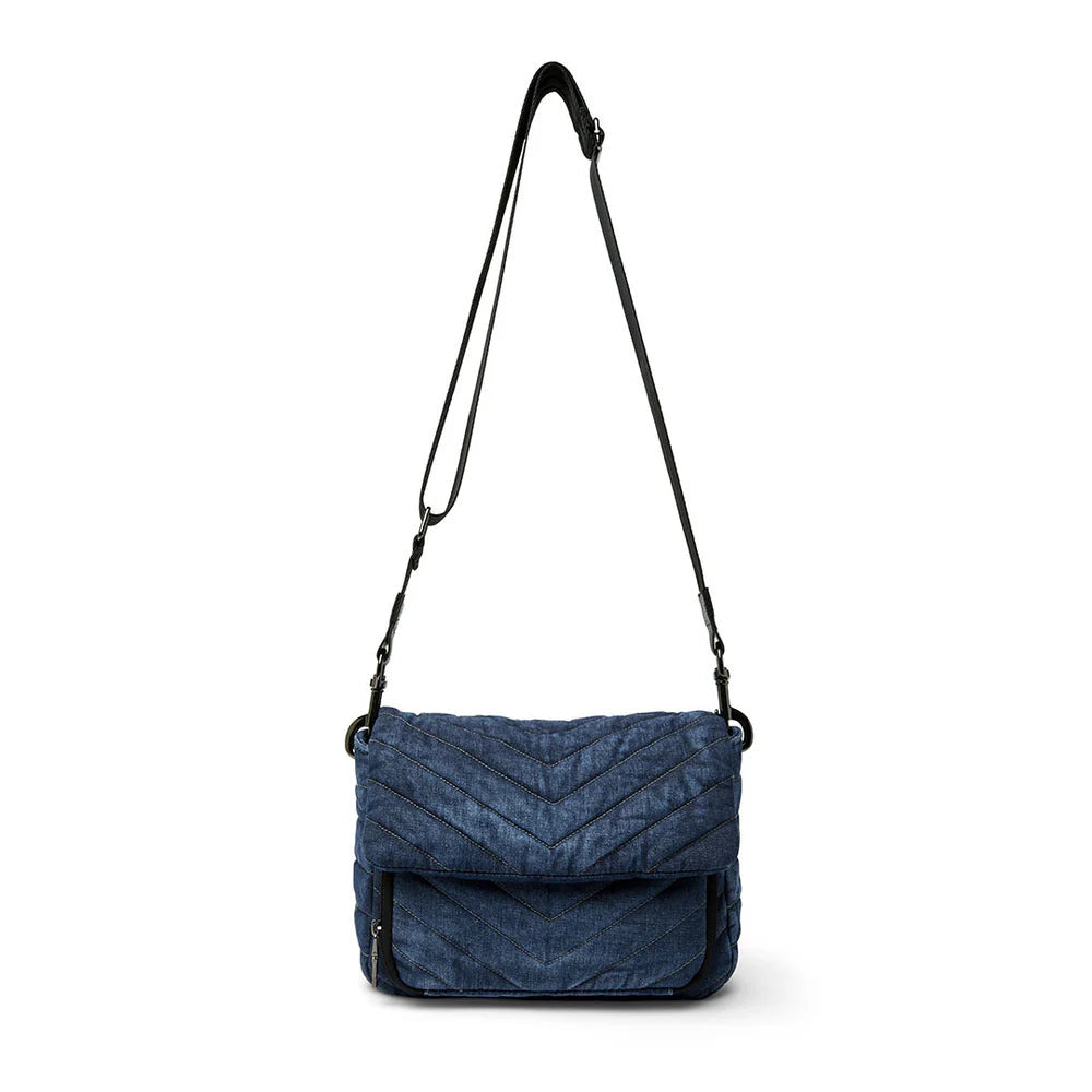 Think Royln Stone Wash Denim Bag