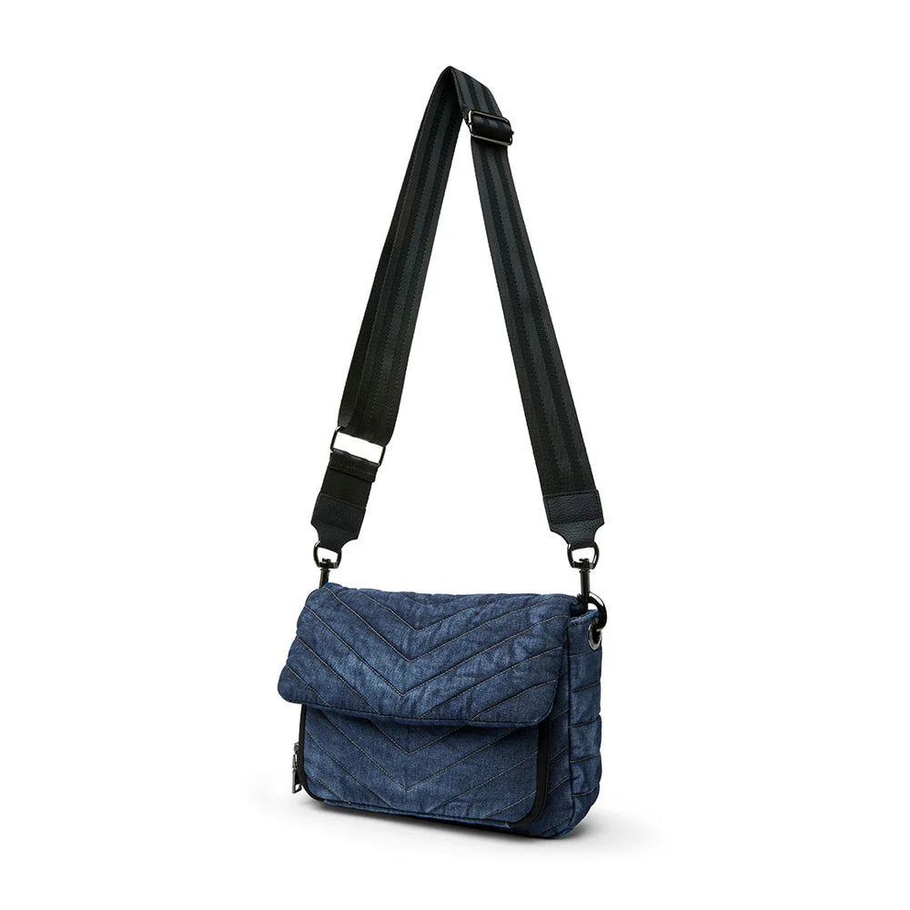 Think Royln Stone Wash Denim Bag