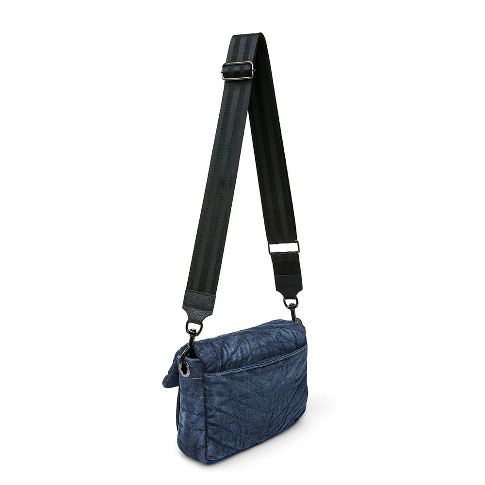 Think Royln Stone Wash Denim Bag