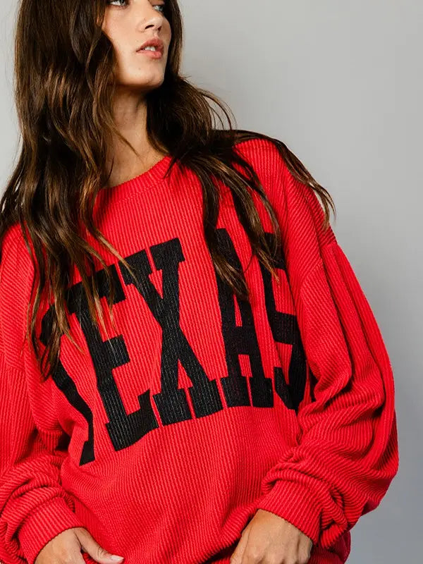 Texas Comfy Graphic Sweatshirt