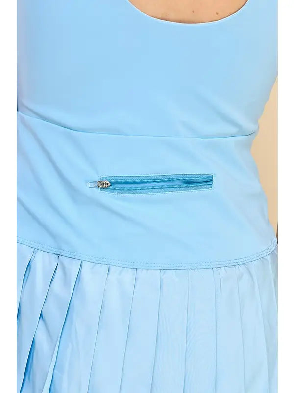 Athletic Dress Powder Blue