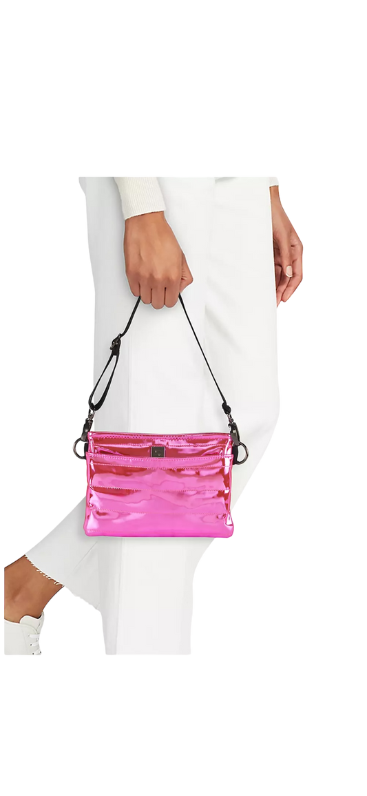 Hot Pink Mirror Crossbody Bum Bag