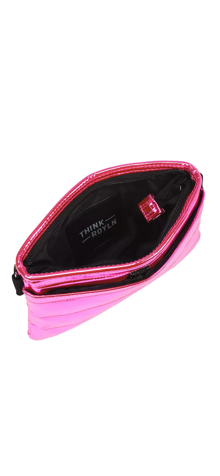 Hot Pink Mirror Crossbody Bum Bag
