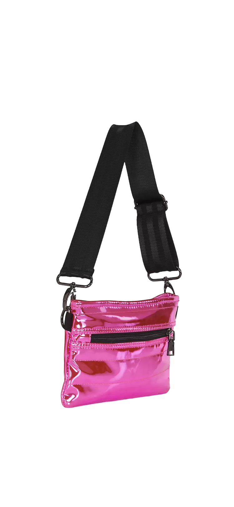 Hot Pink Mirror Crossbody Bum Bag