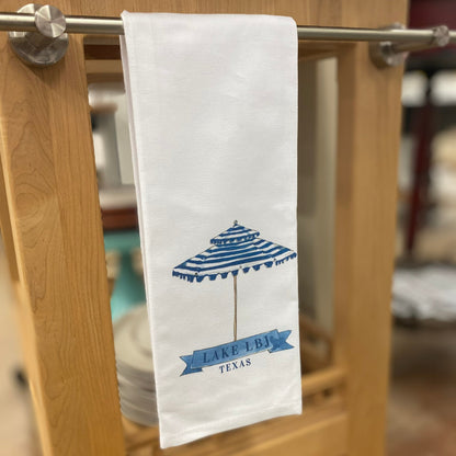 Lake LBJ Tea Towel