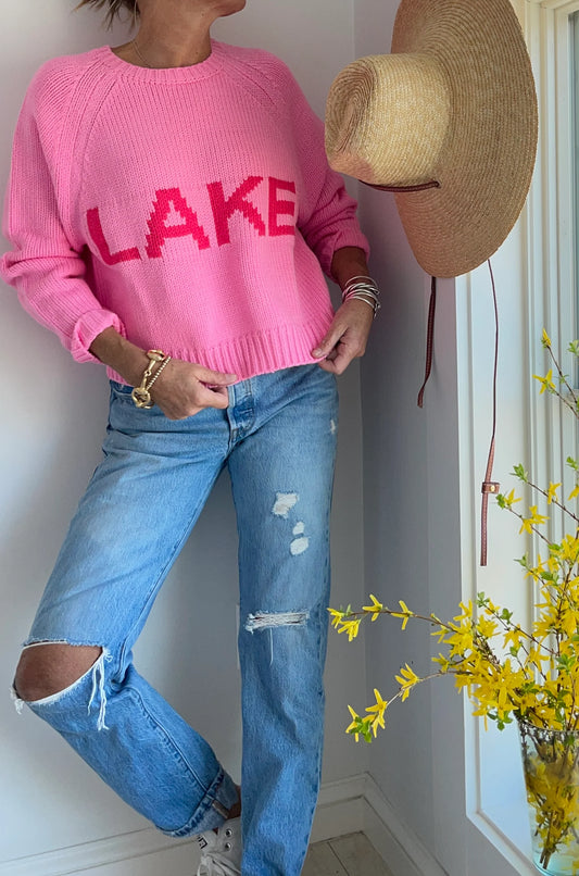 Lake Pink Sweater