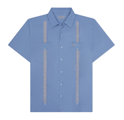 Blue Heron Tejas Guayabera