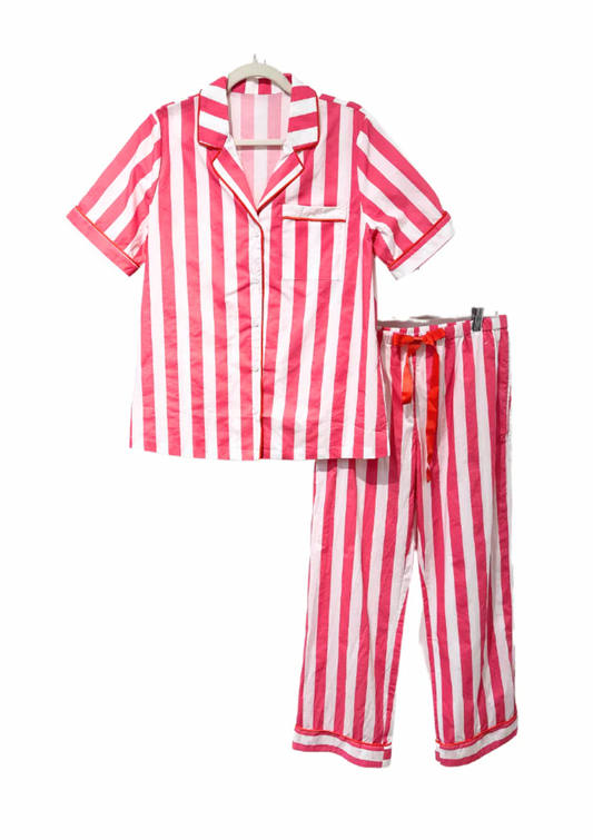 PINK STRIPE PJ SET