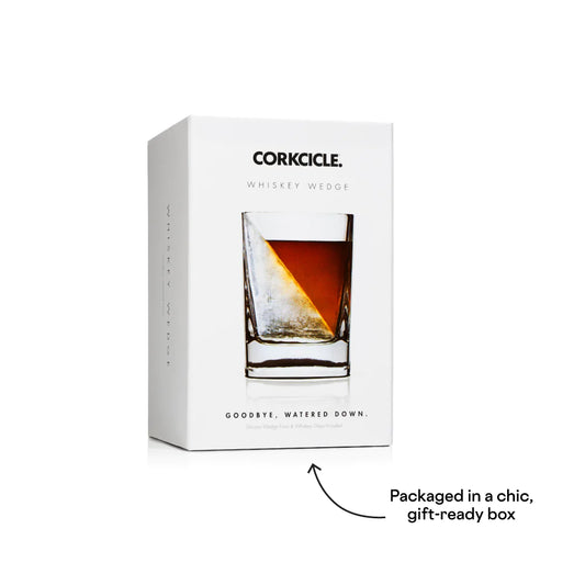 WHISKEY WEDGE ICE WEDGE WHISKEY GLASS