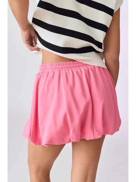 Bella Knit Bubble Hem Skirt